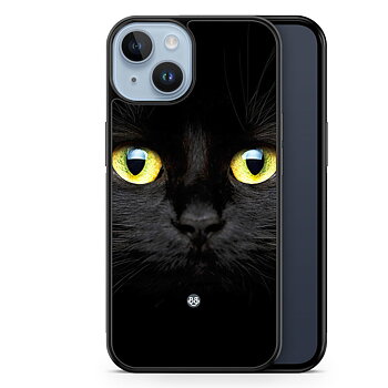 iPhone 14 Plus Case - Black Cat Closeup