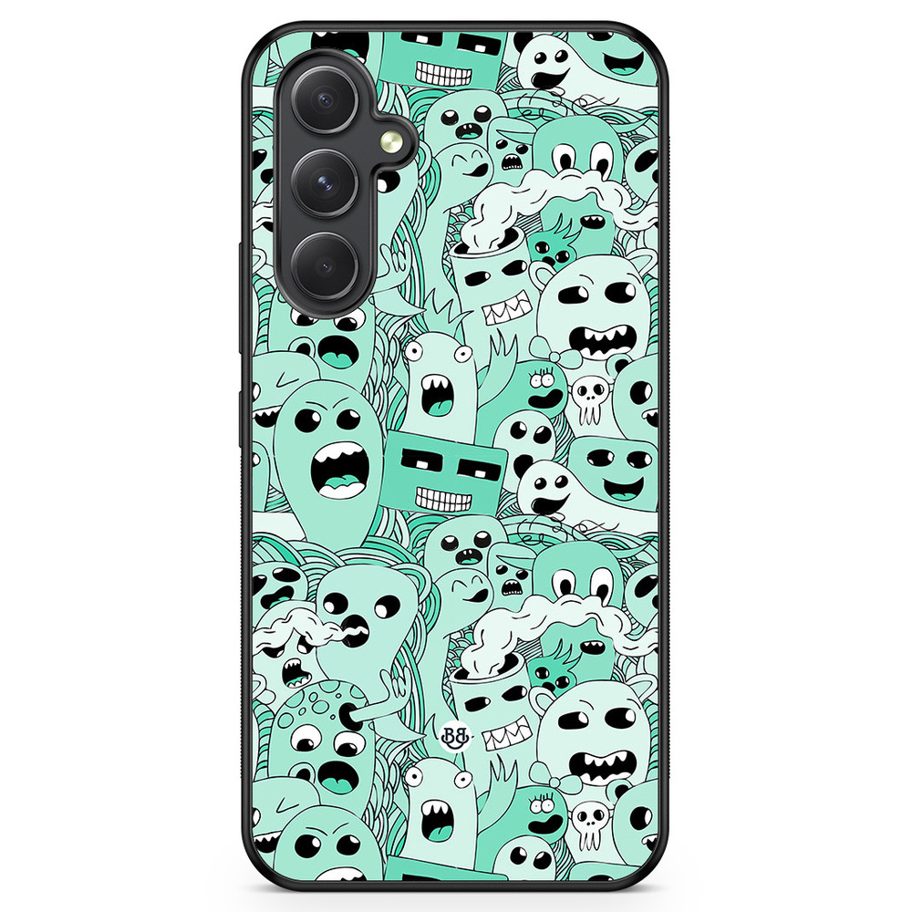 Samsung Galaxy A54 5G Case - Spökmönster
