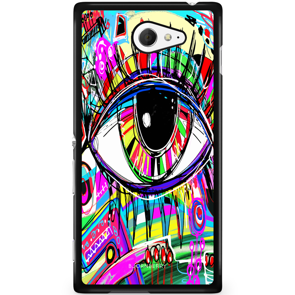 Sony Xperia M2 Aqua Case - Abstract Eye