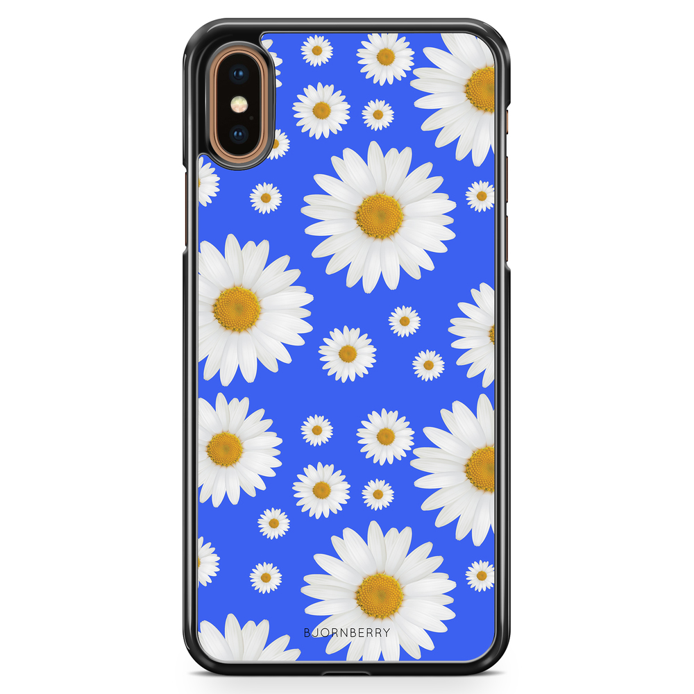 iPhone XS Max Case - Blue Daisy Flowers