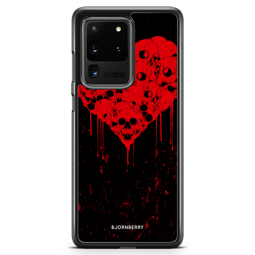 Samsung Galaxy S20 Ultra Skal - Skull Heart | Mobilskal & Mobilfodral BJORNBERRY