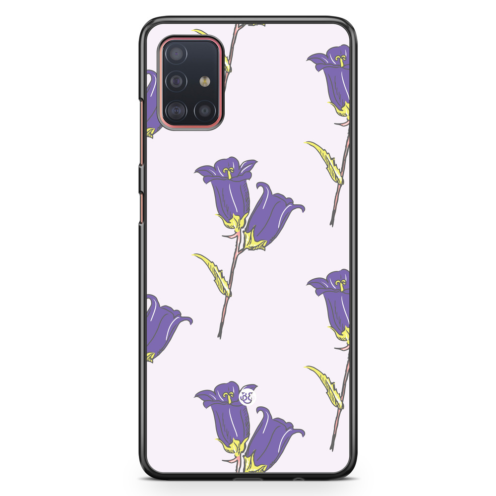 Samsung Galaxy A51 Case - Wild Purple Flowers
