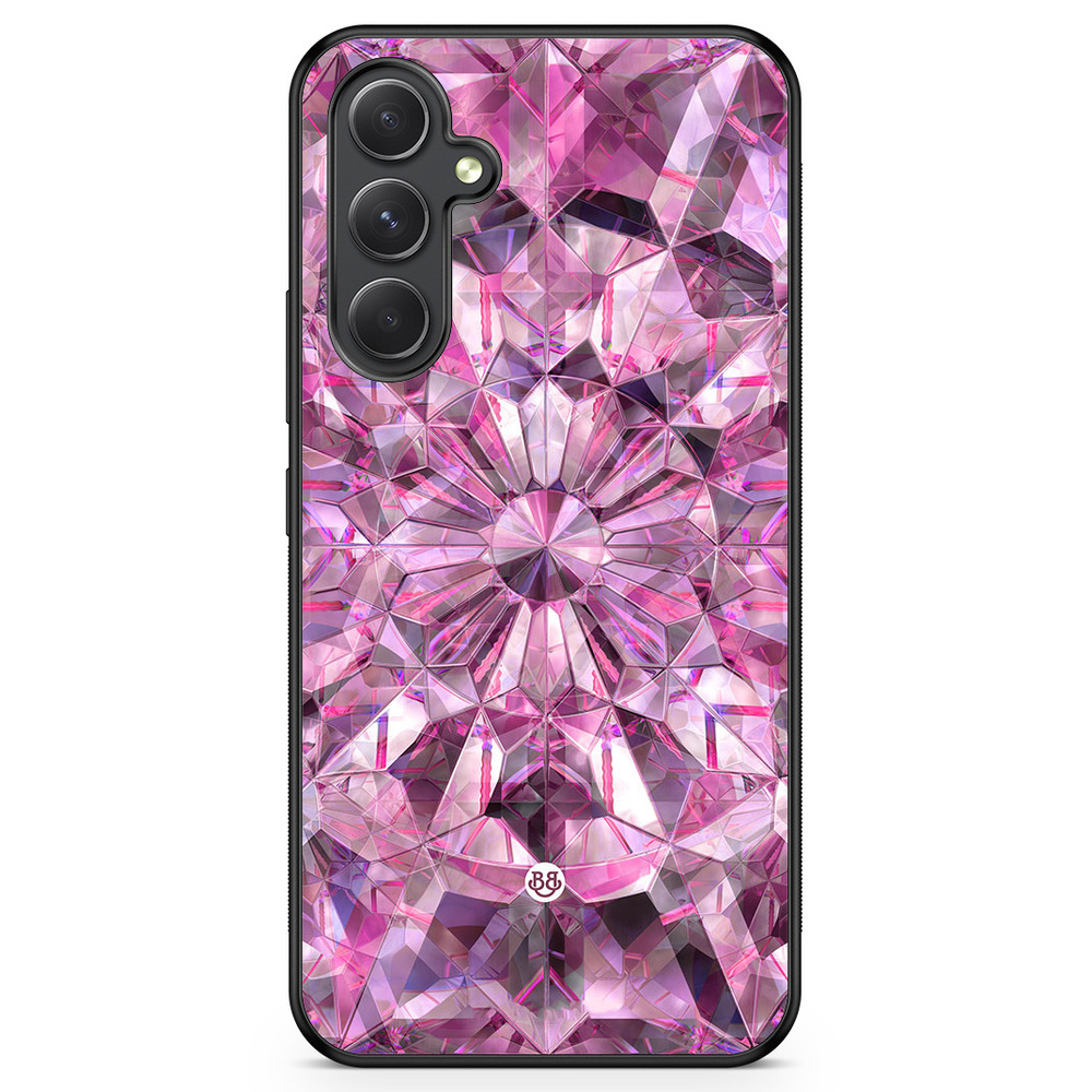 Samsung Galaxy A54 5G Case - Pink Crystals
