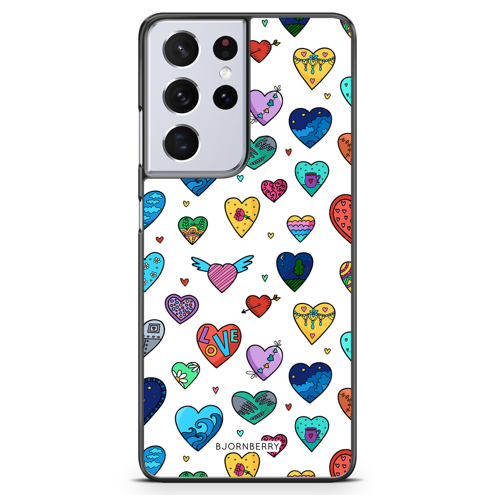 Samsung Galaxy S21 Ultra Case - Hearts