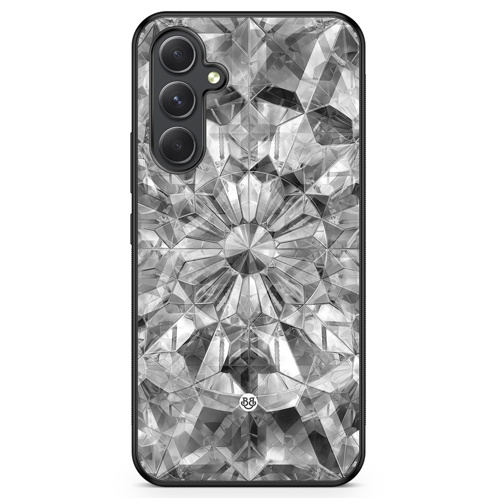 Samsung Galaxy A54 5G Case - Grey Crystals