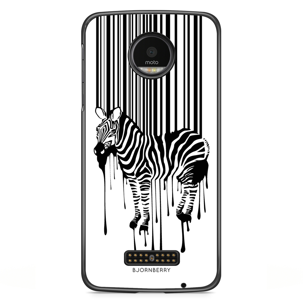 Moto Z2 Play Case - Zebra