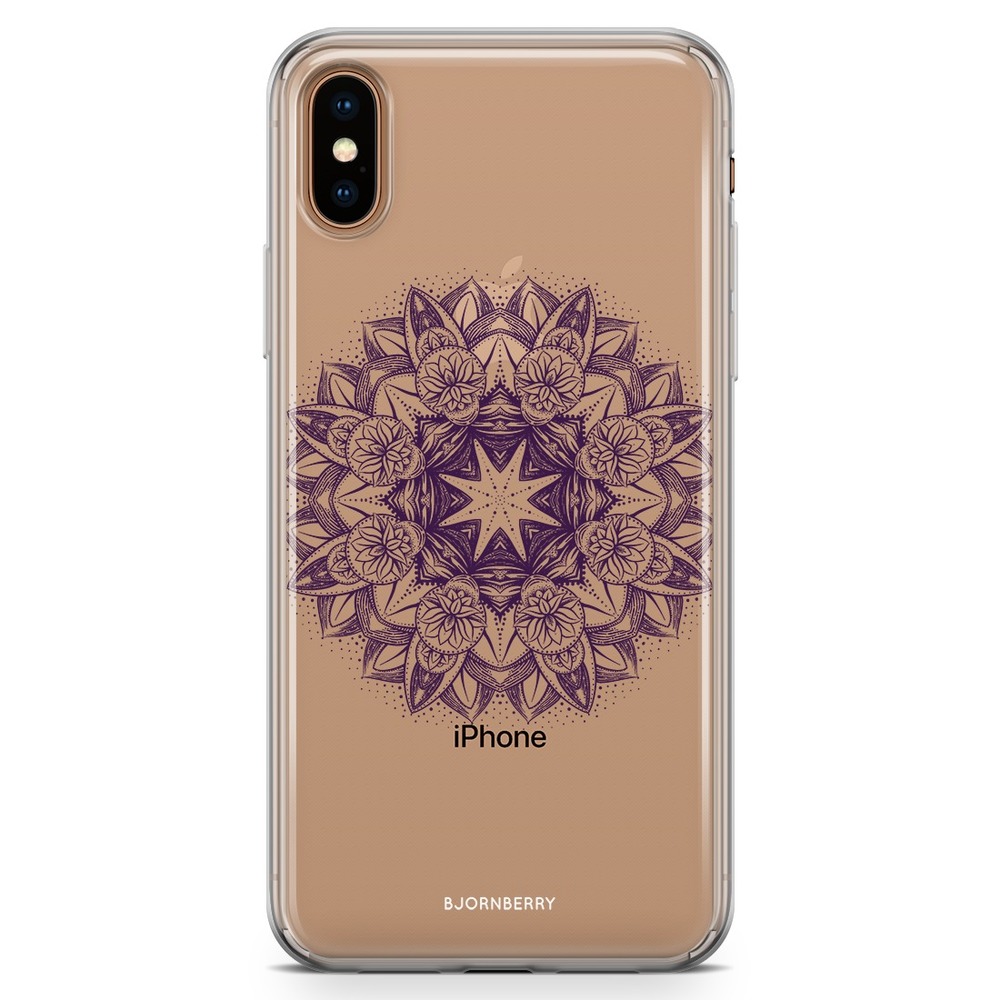 iPhone Xs Max Fashion Skal - Lila Mandala