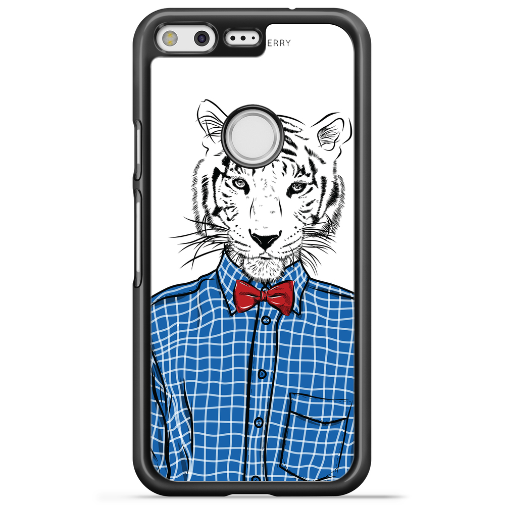 Google Pixel Case - Hipster Tiger