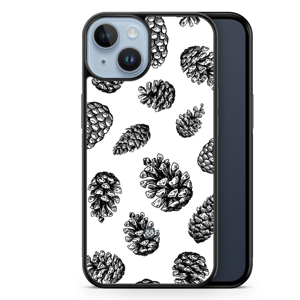 iPhone 14 Plus Case - Pine Cone Pattern
