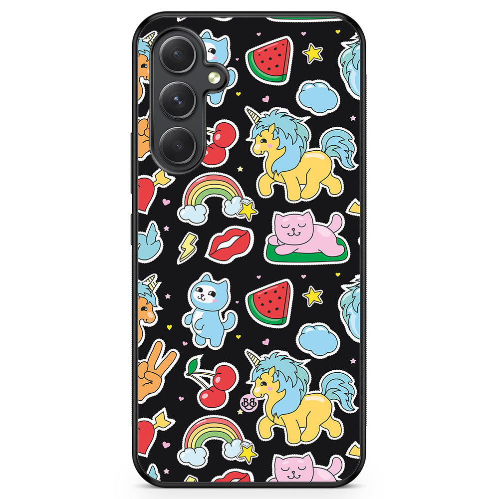 Samsung Galaxy A54 5G Case - Cute Stickers