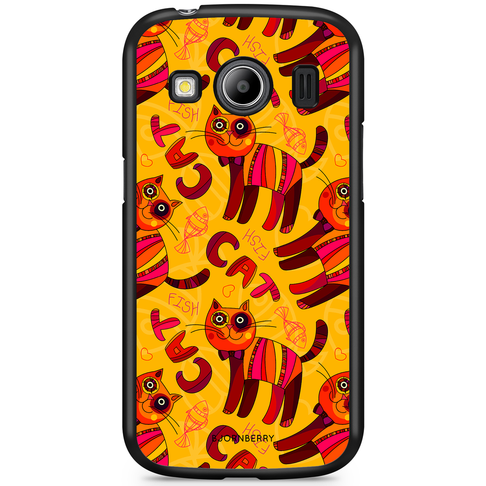 Samsung Galaxy Ace 4 Case - Cat & Fish
