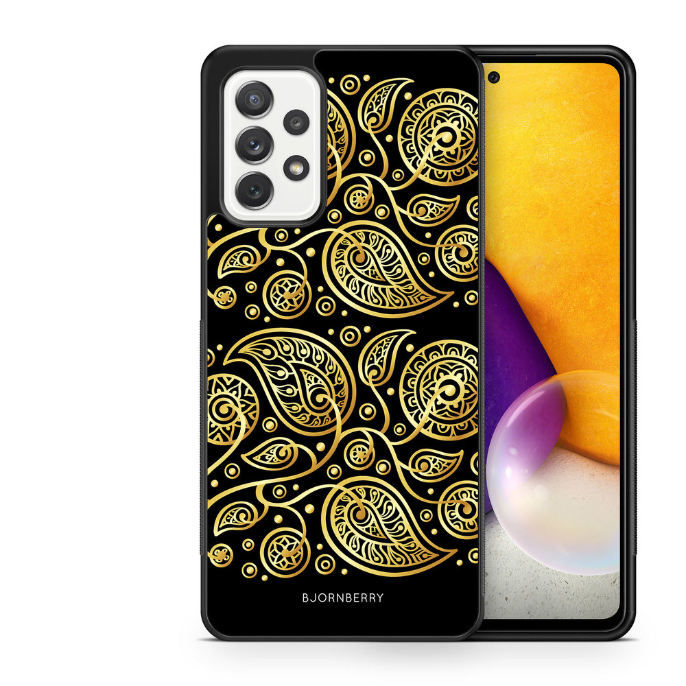Samsung Galaxy A52/A52s 5G Case - Gold Flowers