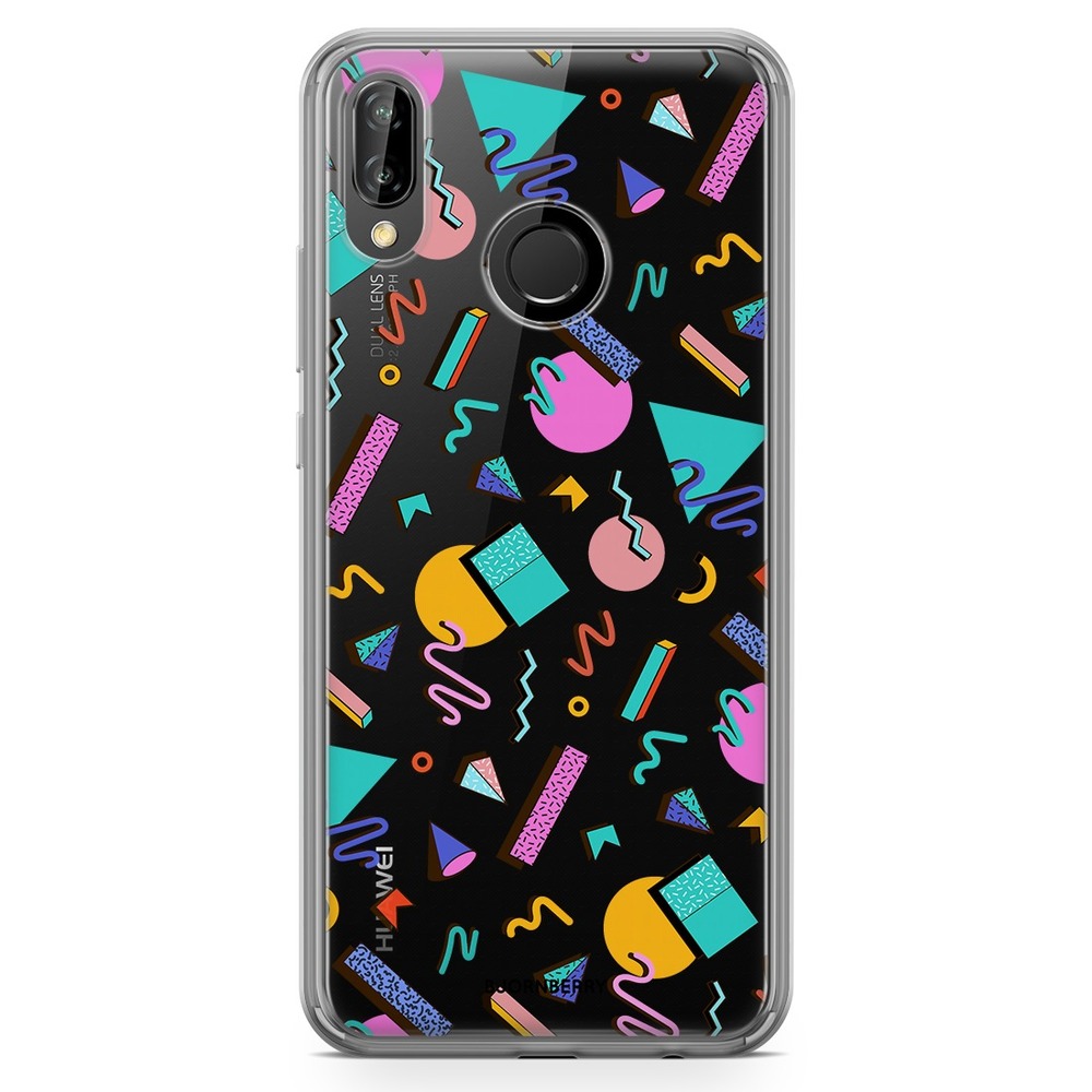 Huawei P20 Lite Fashion Case - 80s Pattern