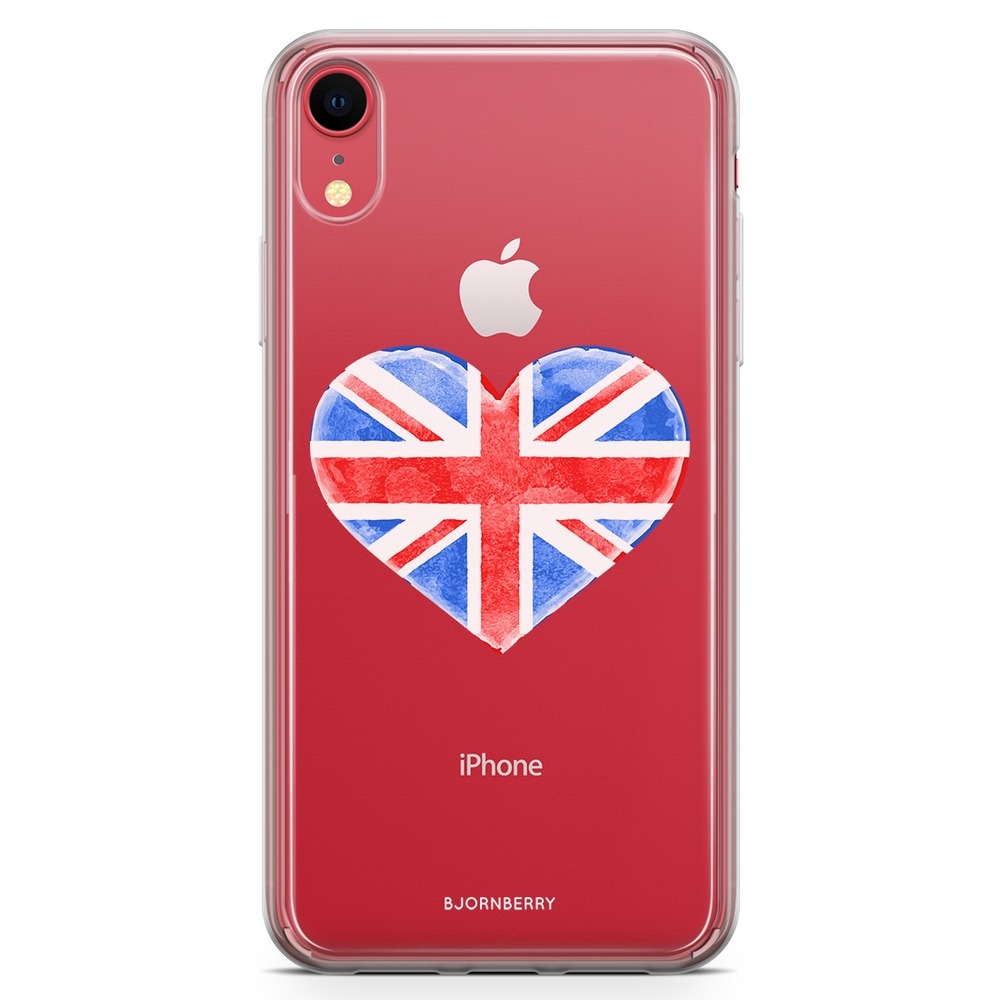 iPhone XR Fashion Case - UK Heart