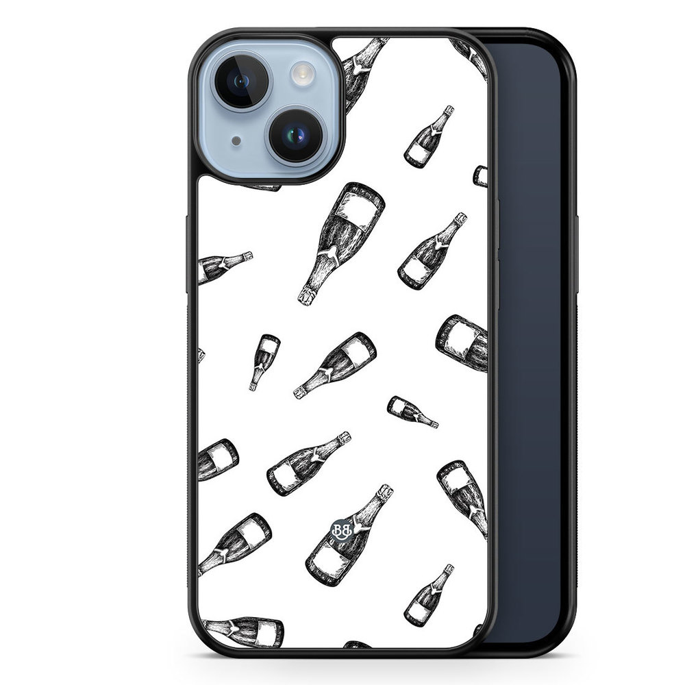 iPhone 14 Plus Case - Champagne Pattern