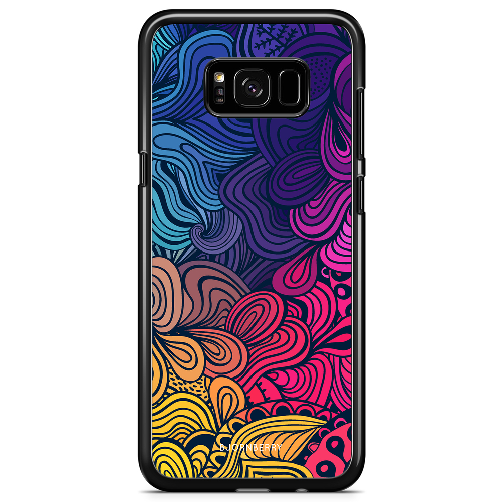 Samsung Galaxy S8 Plus Case - Retro Flowers