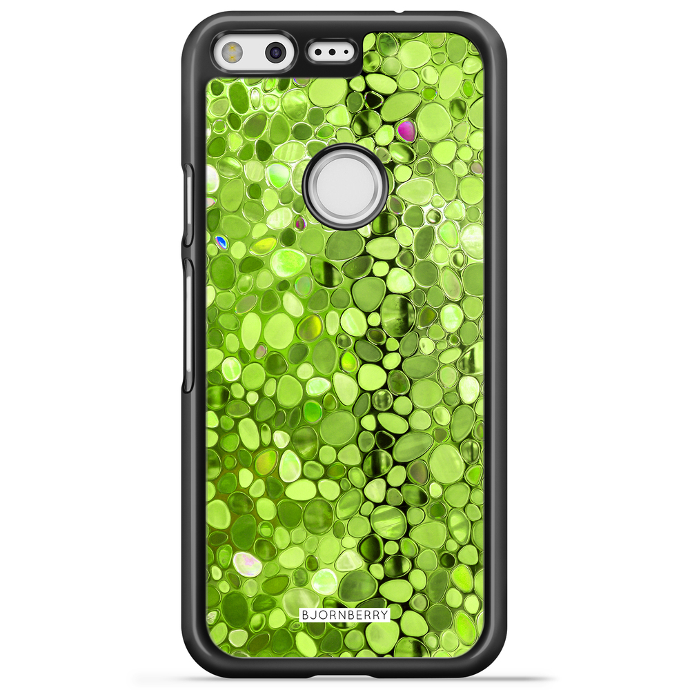 Google Pixel Case - Stained Glass Green