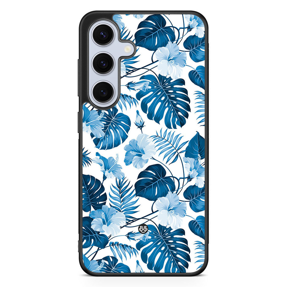 Samsung Galaxy S24 5G Case - Blue Flowers
