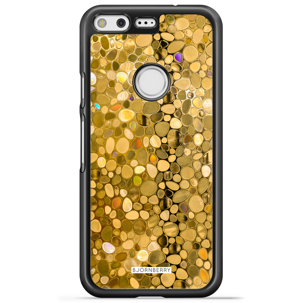 Google Pixel Case - Stained Glass Gold