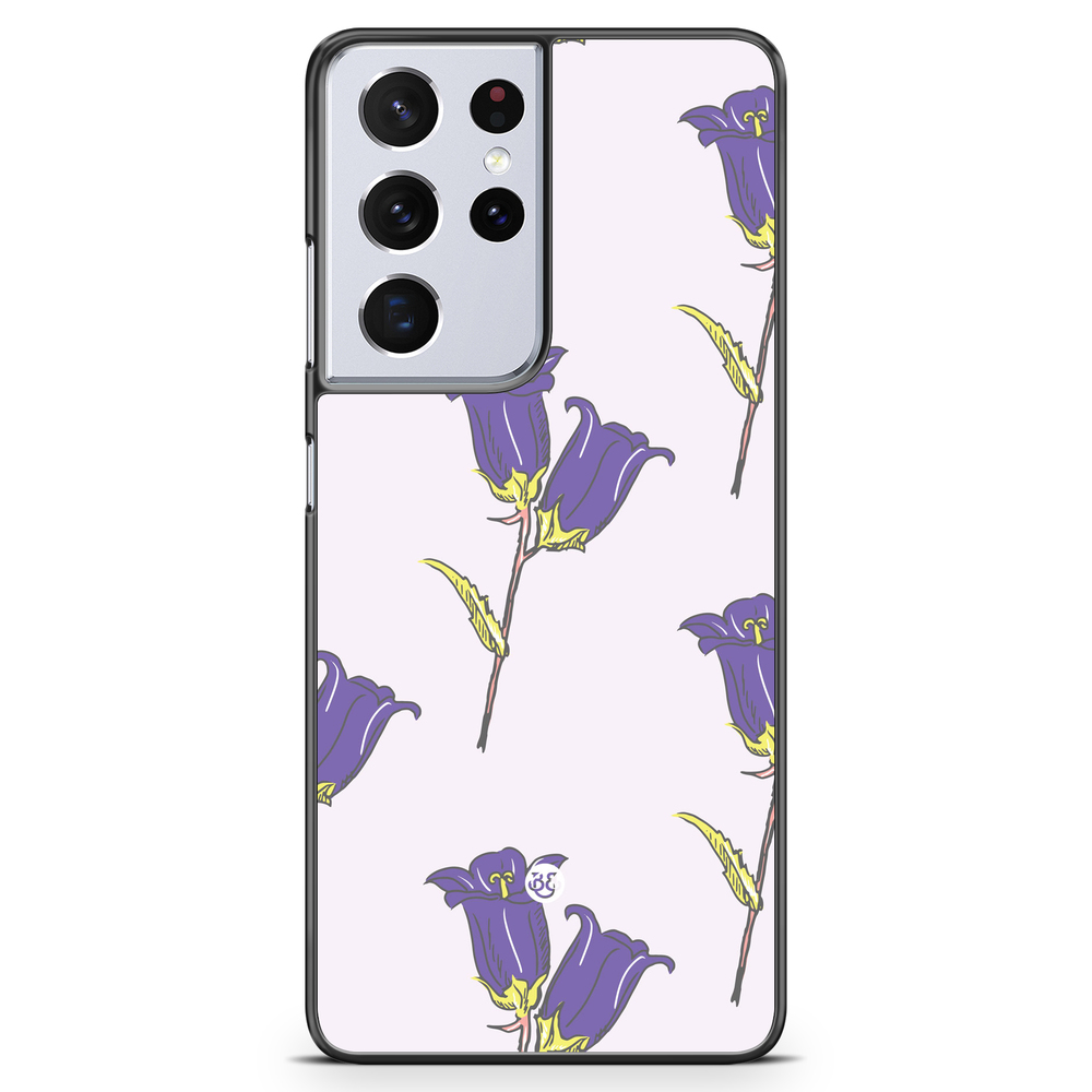 Samsung Galaxy S21 Ultra Case - Wild Purple Flowers