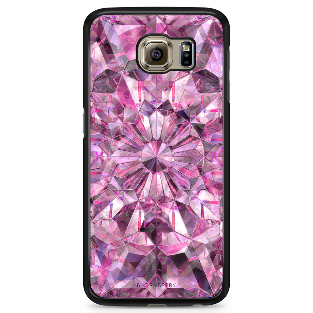 Samsung Galaxy S6 Edge+ Case - Pink Crystals