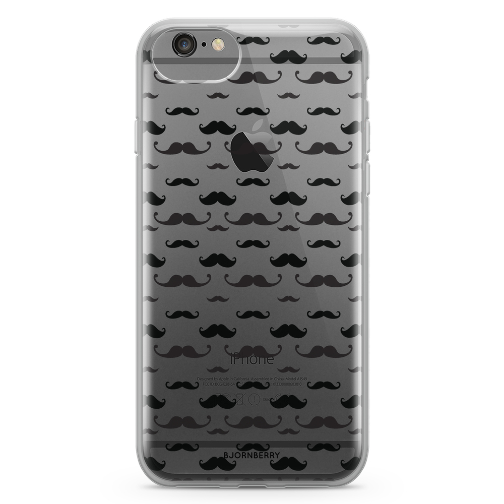 iPhone 6/6s Fashion Case - Mustache Pattern