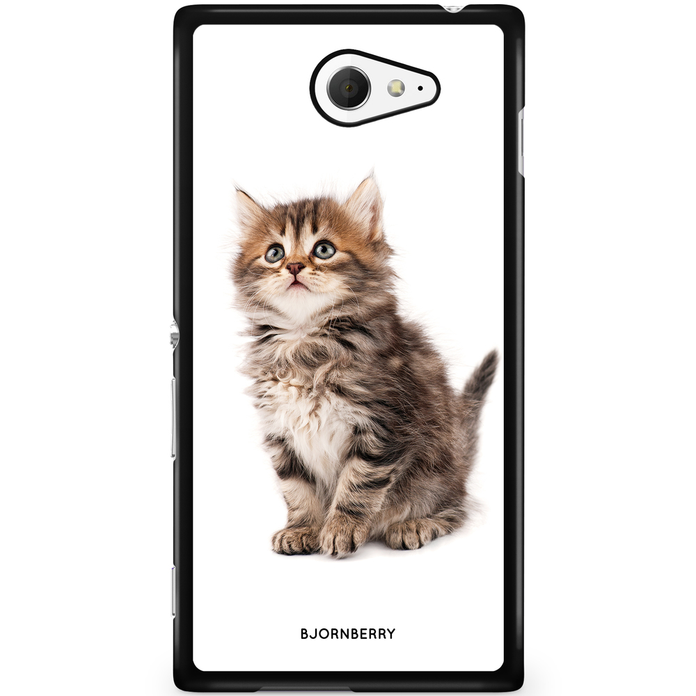 Sony Xperia M2 Aqua Case - Cute Kitten