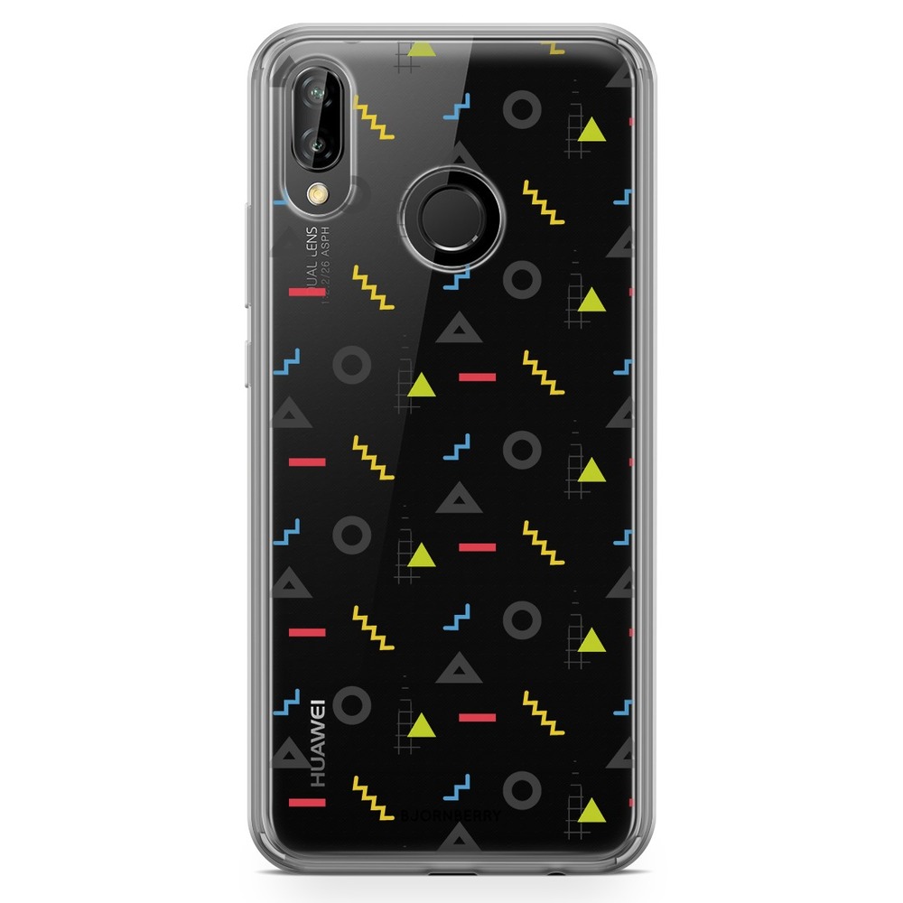 Huawei P20 Lite Fashion Case - 80s Pattern