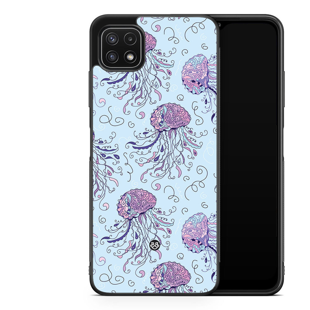 Samsung Galaxy A22 5G Case - Jellyfish Pattern