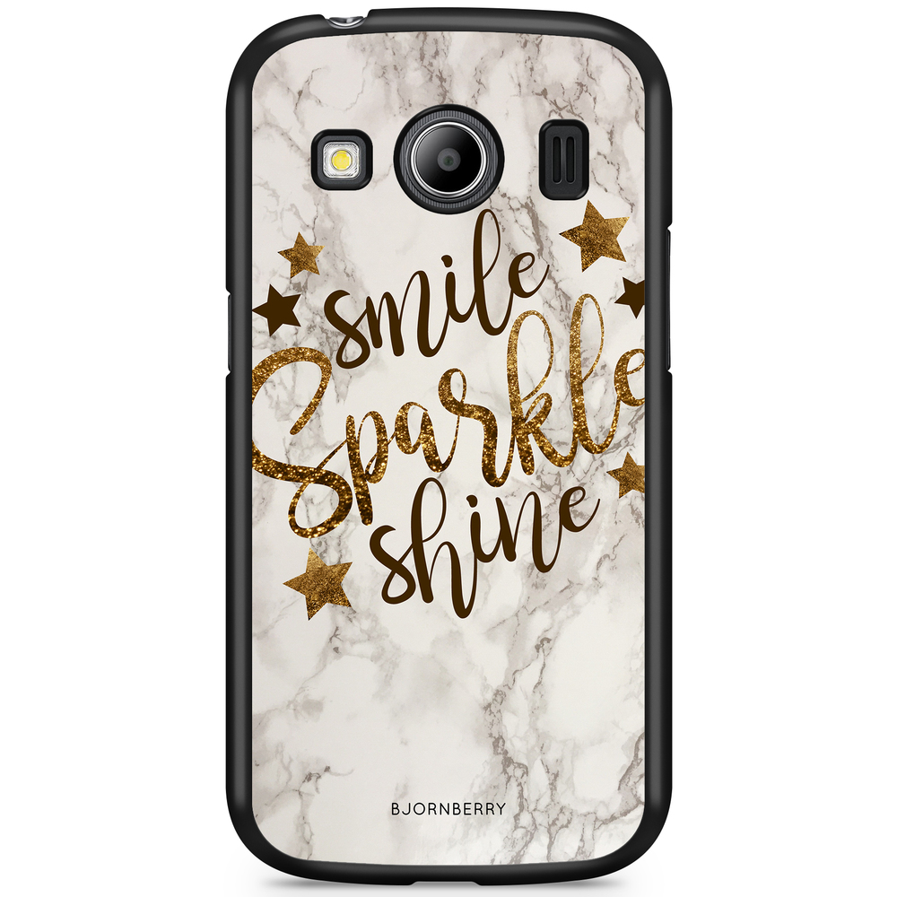 Samsung Galaxy Ace 4 Case - Smile,Sparkle,Shine