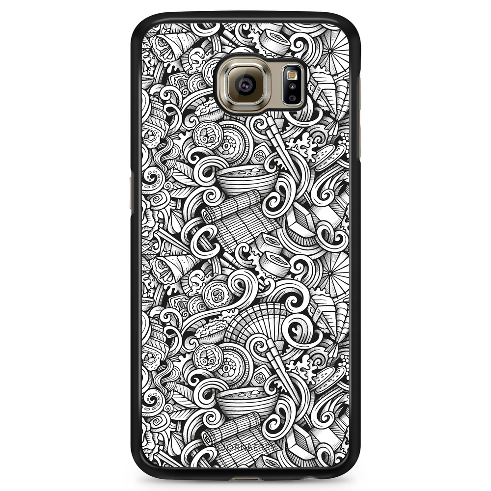 Samsung Galaxy S6 Edge+ Case - Japanese Pattern