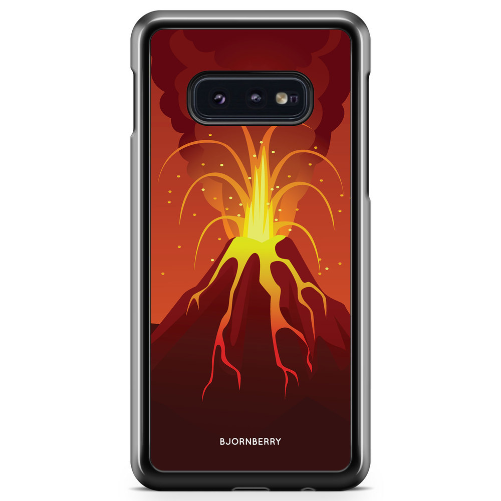 Samsung Galaxy S10e Case - Cartoon Vulcano
