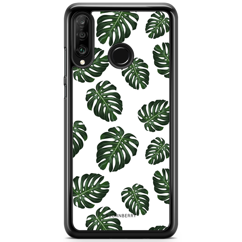 Huawei P30 Lite Case - Monstera Pattern