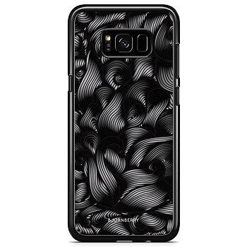 Samsung Galaxy S8 Plus Skal - Svarta Vågor