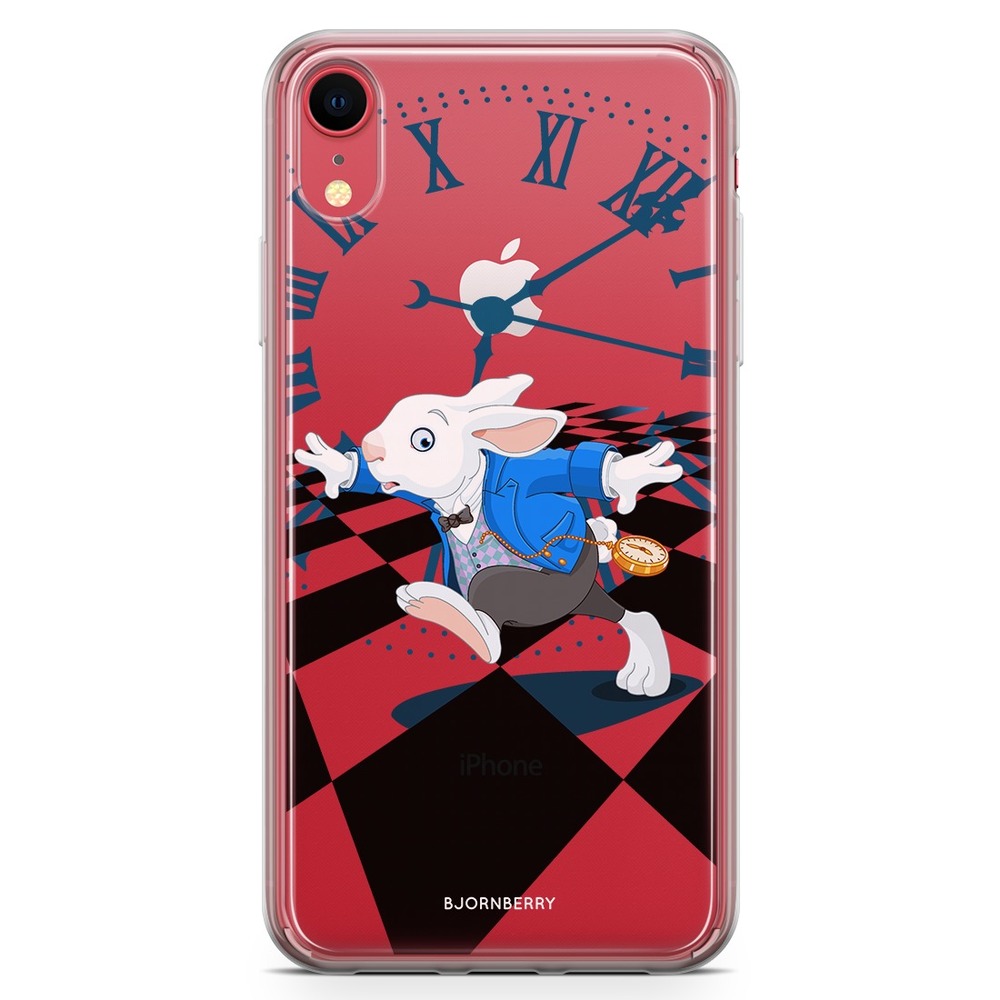 iPhone XR Fashion Case - White Rabbit