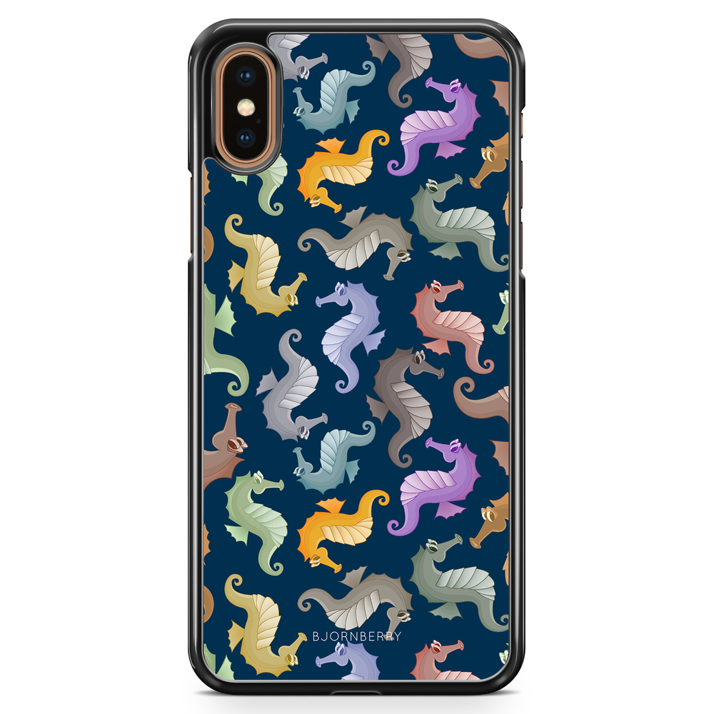 iPhone XS Max Case - Cartoon Sea-Horse