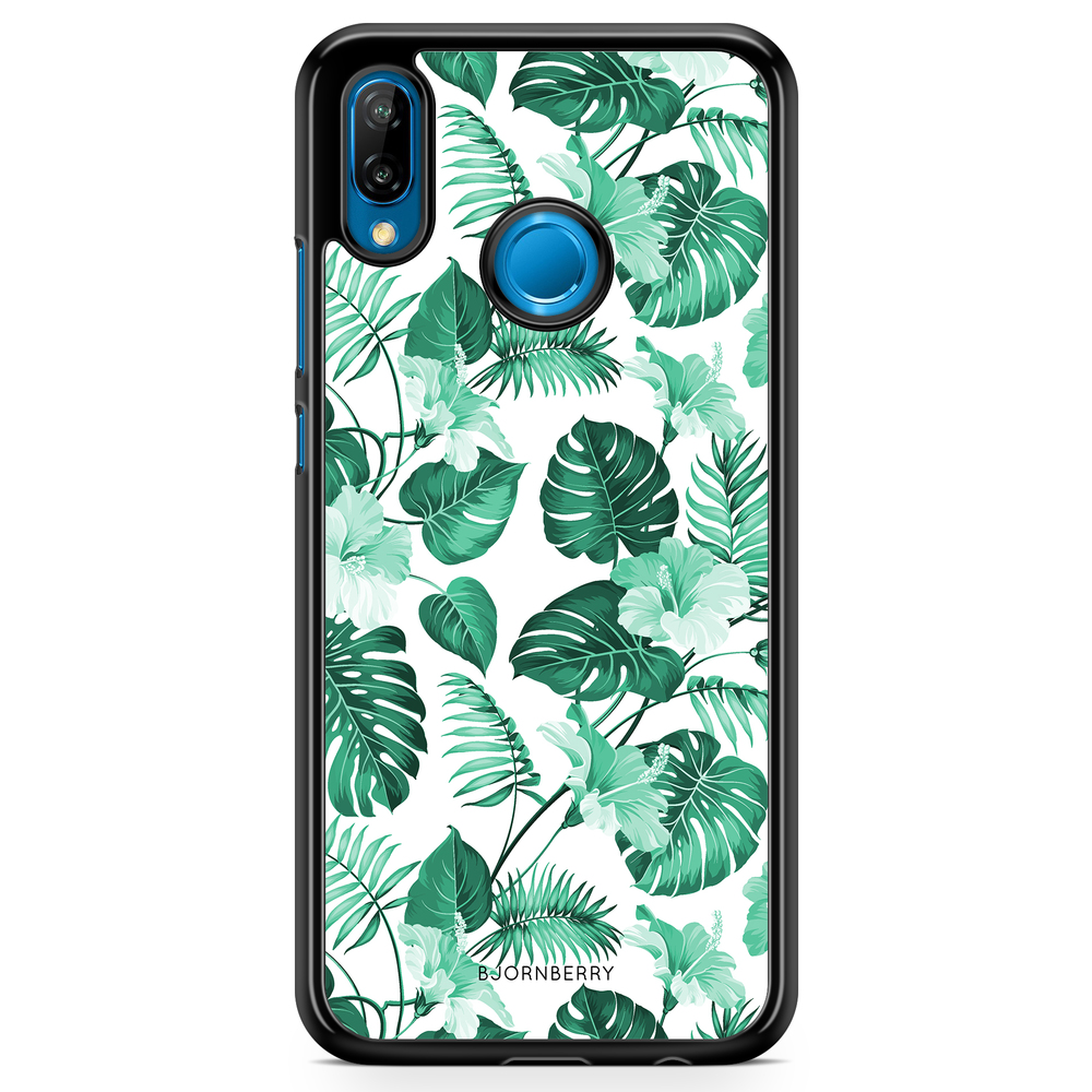 Huawei P20 Lite Case - Turquoise Flowers