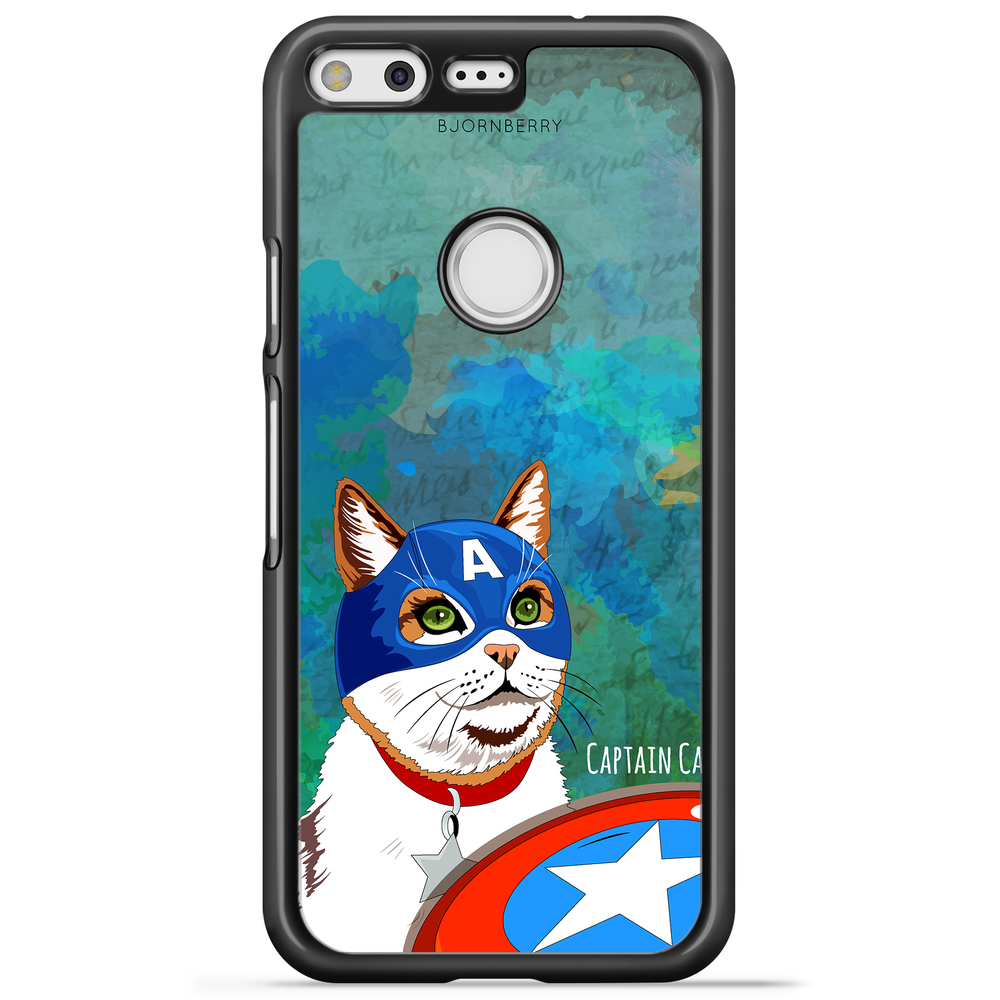 Google Pixel Case -  Captain Cat