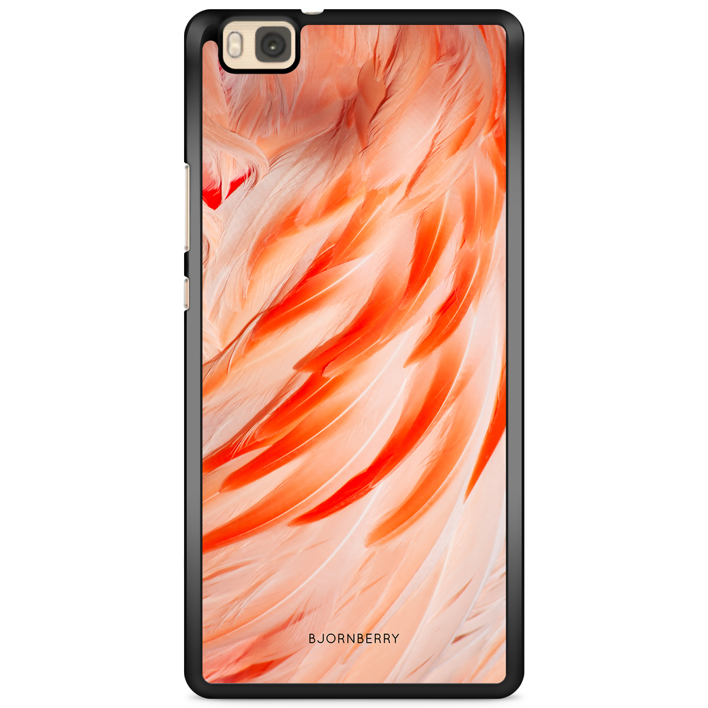 Huawei P8 Lite Case - Flamingo Feathers