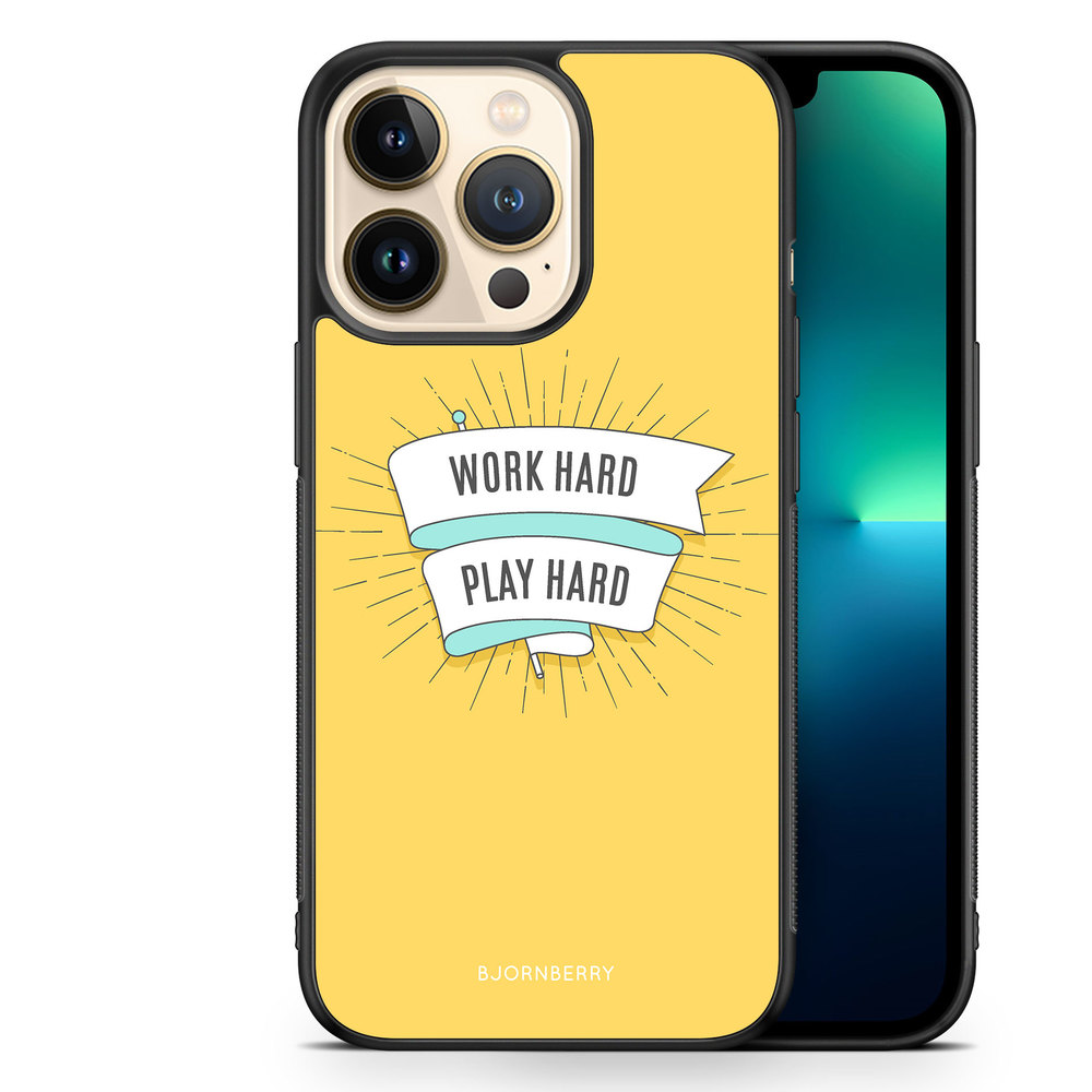 iPhone 13 Pro Case - Work hard play hard