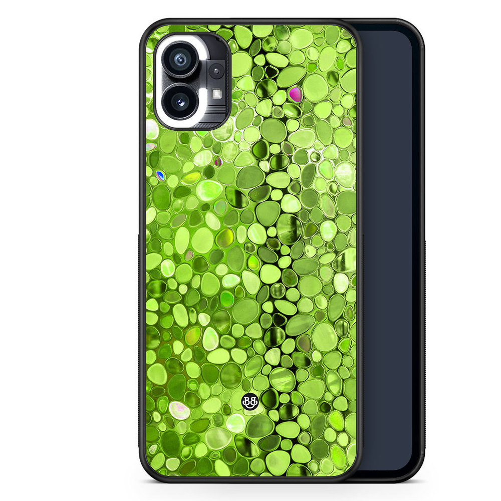 Nothing Phone (1) Case - Stained Glass Green
