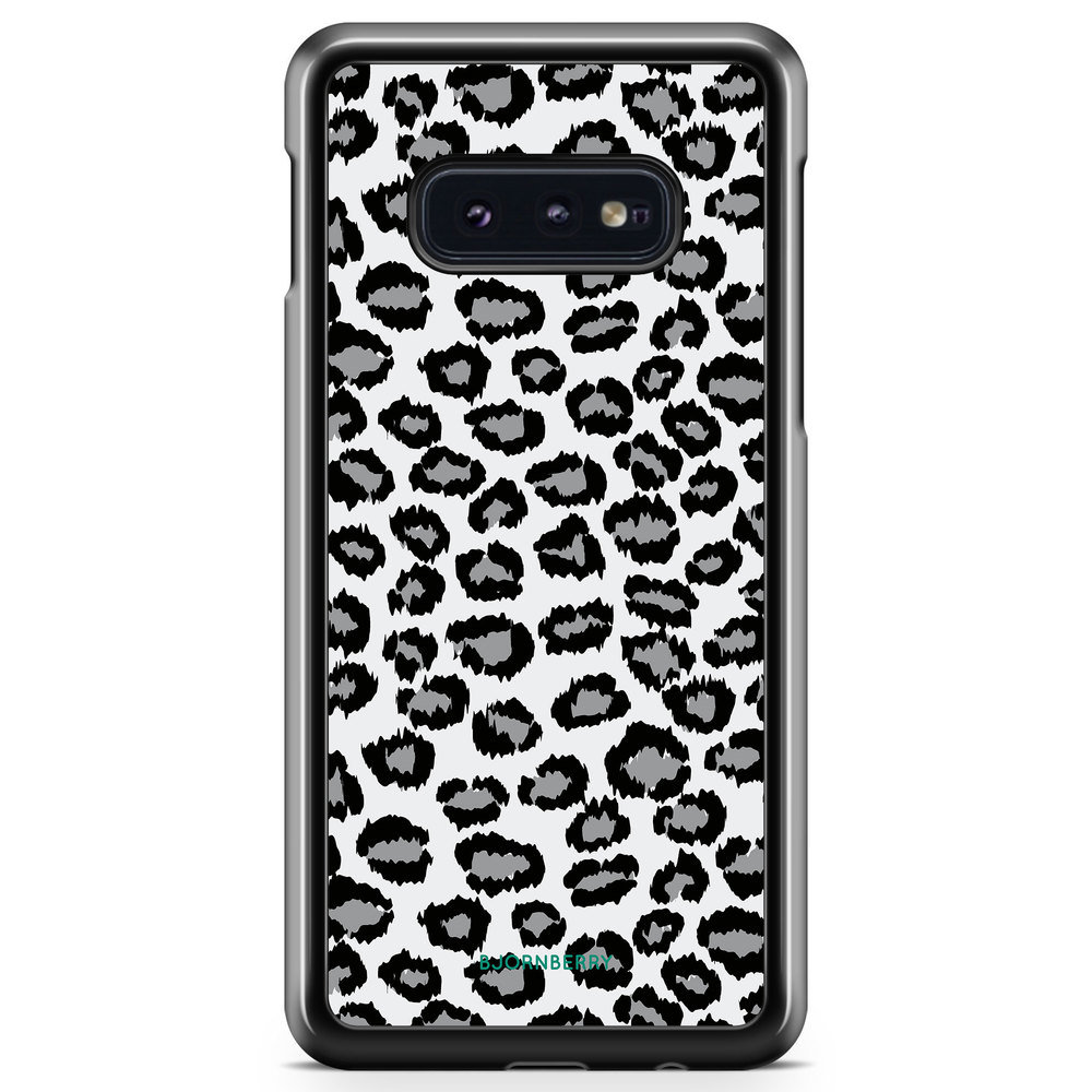 Samsung Galaxy S10e Case - Gray Leopard