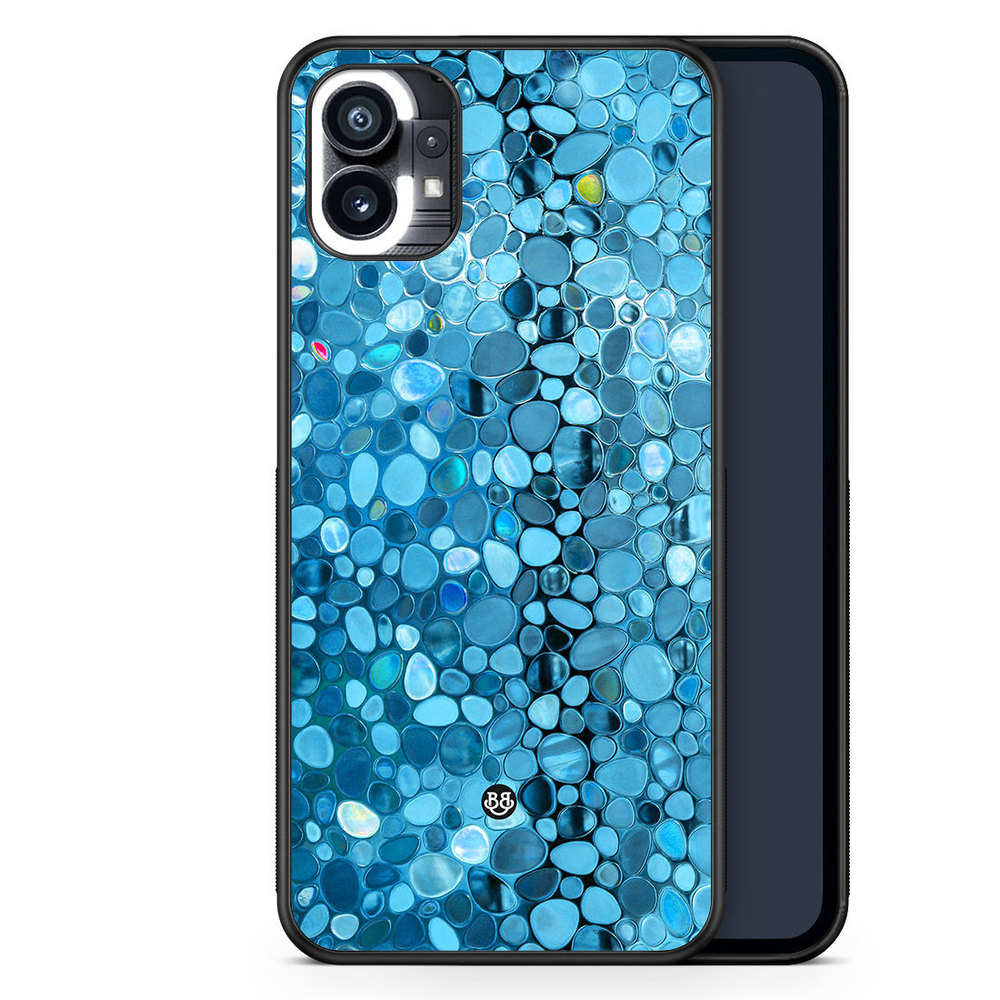 Nothing Phone (1) Case - Stained Glass Blue