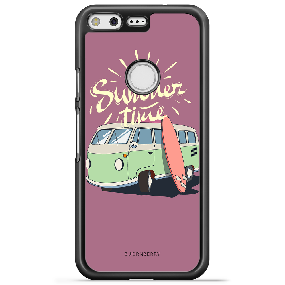 Google Pixel Case - Summer Van (Pink)