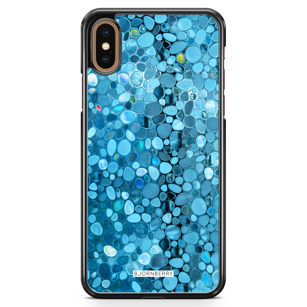 iPhone XS Max Case - Stained Glass Blue