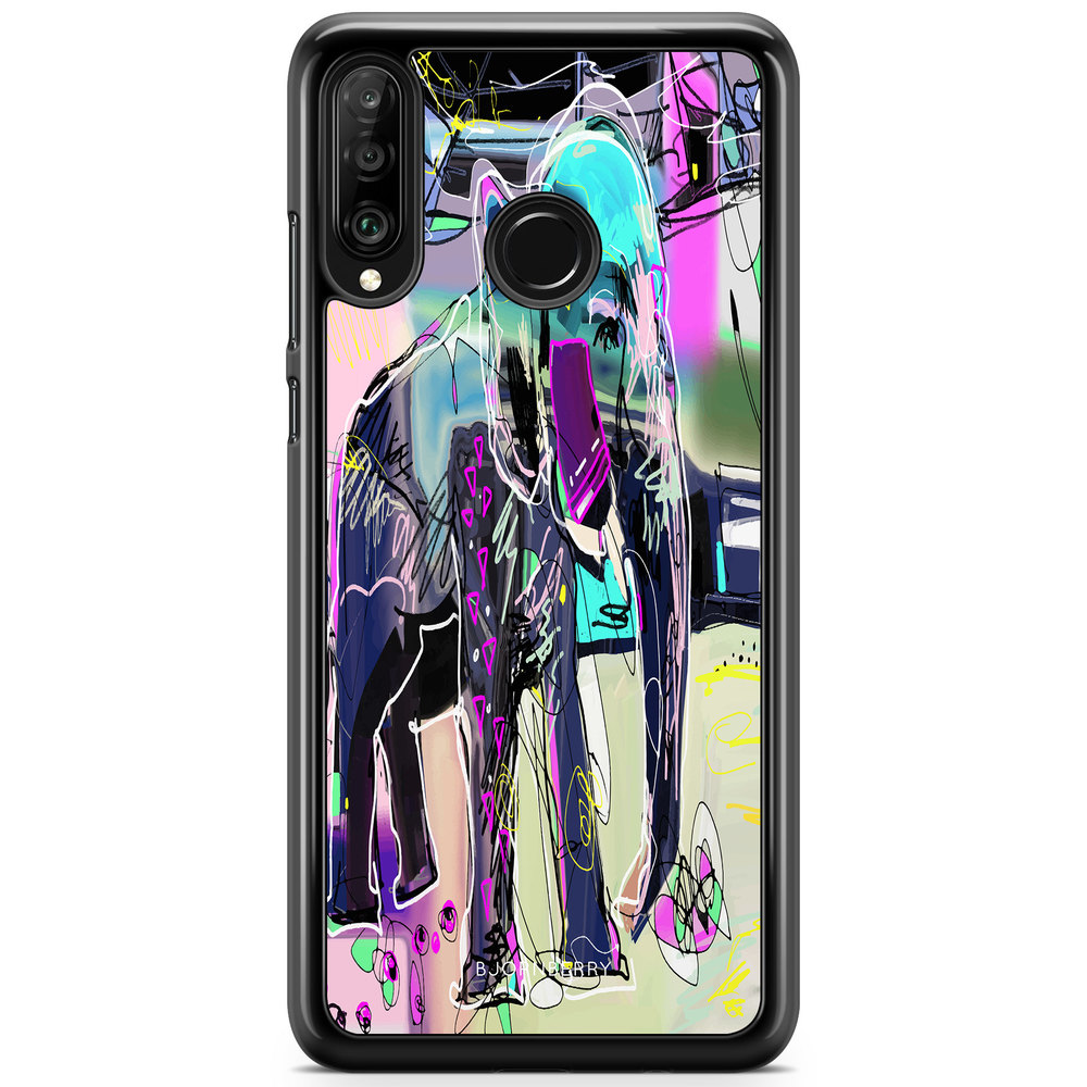 Huawei P30 Lite Case - Abstract Elephant