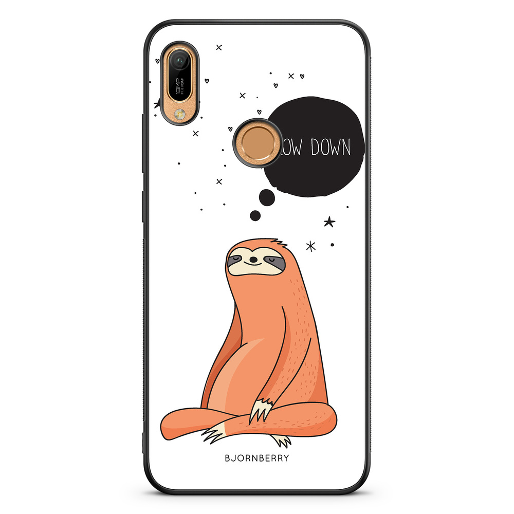 Huawei Y6 2019 Case - SLOW DOWN