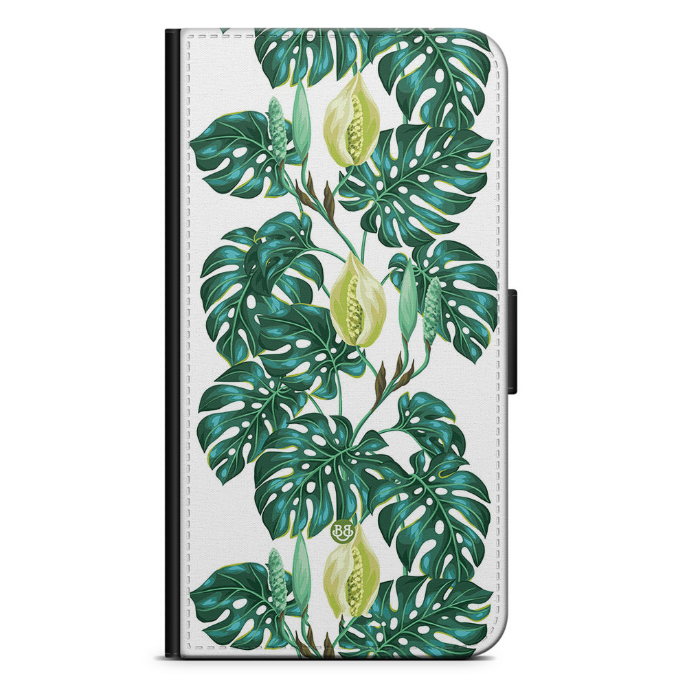 Samsung Galaxy A13 Wallet Case - Monstera