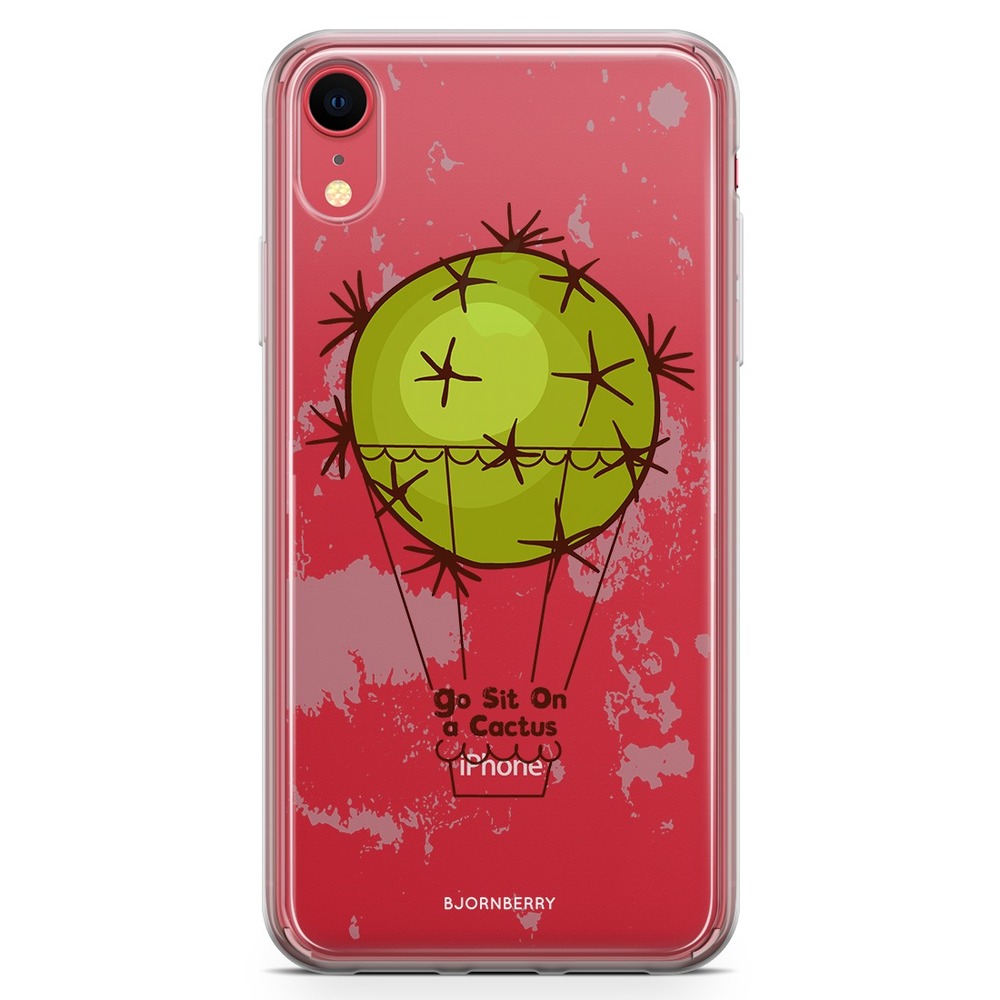iPhone XR Fashion Skal - Go Sit On A Cactus
