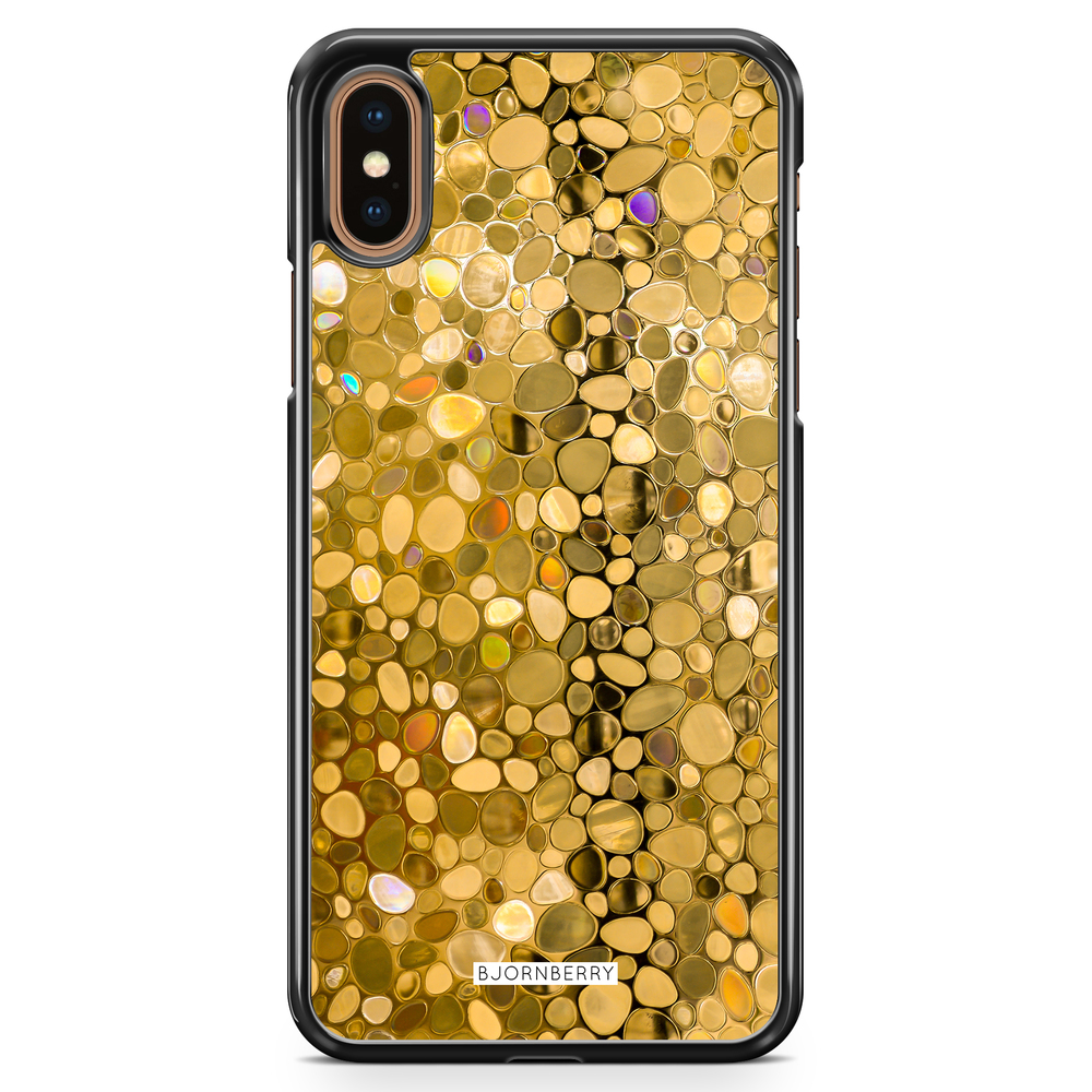 iPhone XS Max Case - Stained Glass Gold